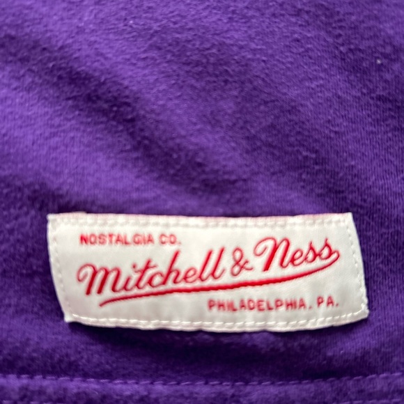 Mitchell and Ness Purple Raptors Tee - Picture 3 of 4